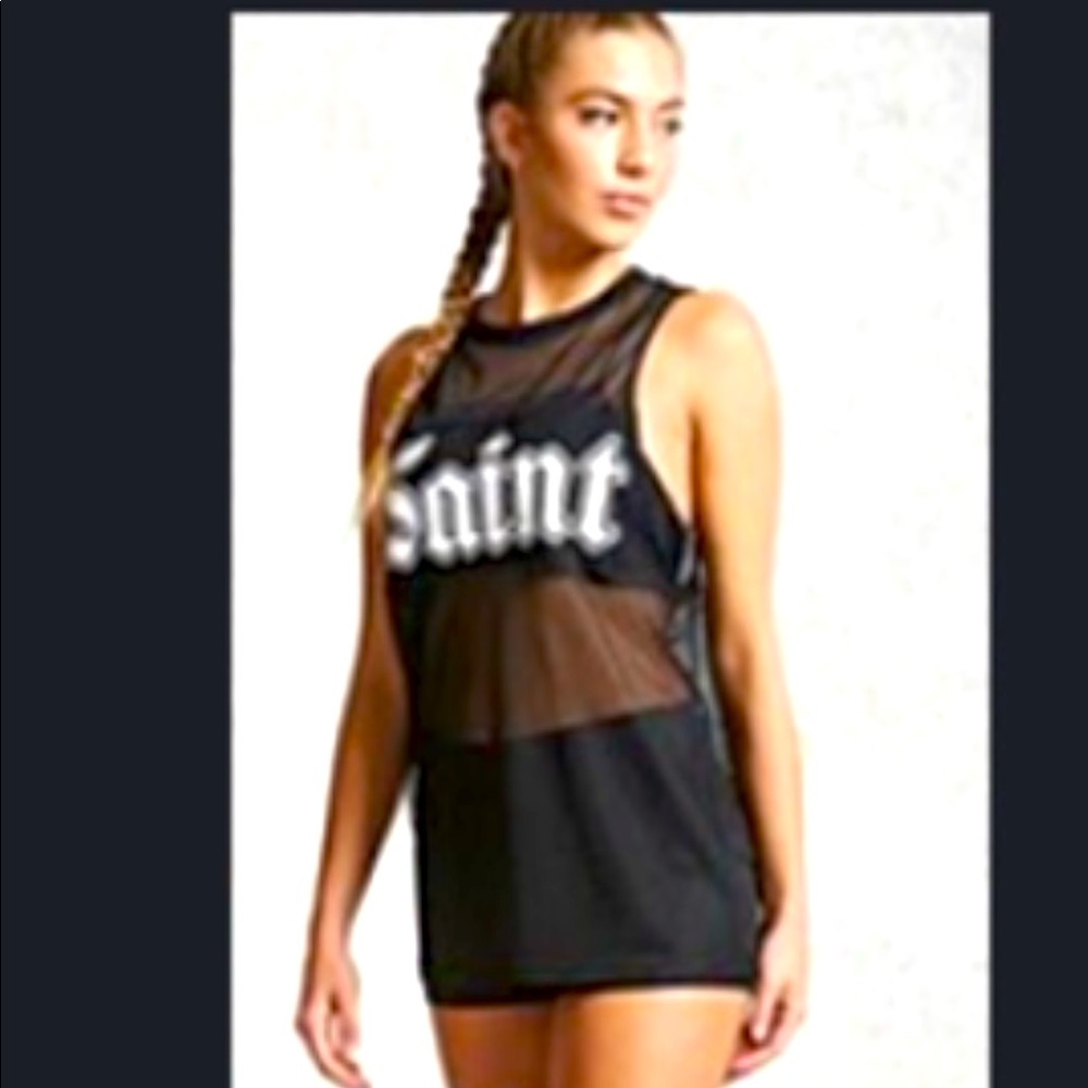 Forever21 Netted “Saint” Top